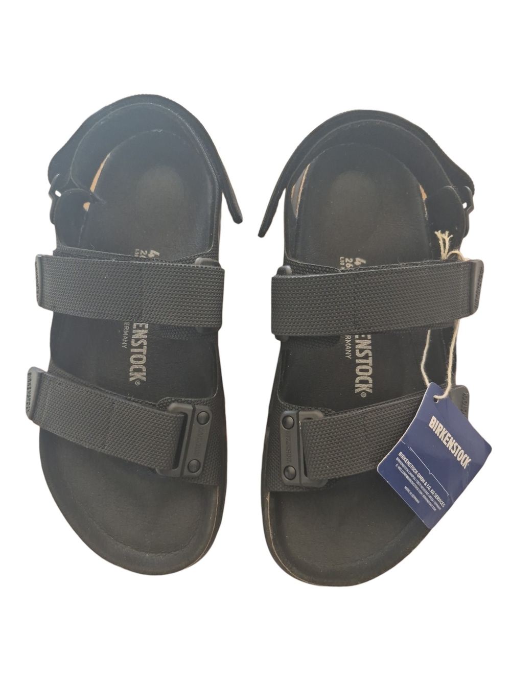 Birkenstock Tatacoa Birko-Flor Black Men's 8-8.5 Gorpcore Outdoor Trail Hiking - Picture 2 of 7